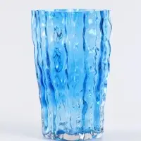 Ваза &laquo;Фонс&raquo;, 24&times;14.5 см, стекло, синяя