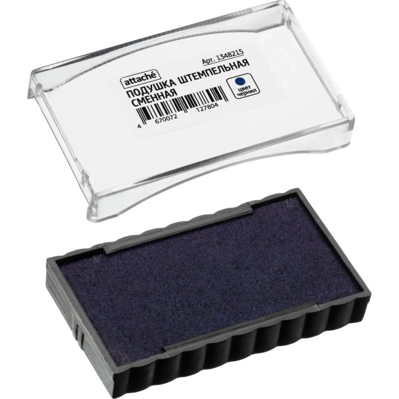 Подушка штемпельная сменная Attache синяя для артикула 1348207