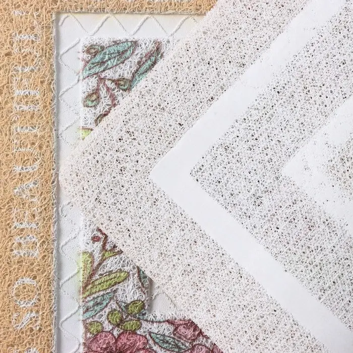 Коврик придверный Доляна &laquo;Цветы&raquo;, ПВХ, 40&times;60 см