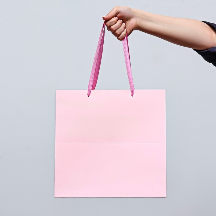 Пакет под торт, розовый, 30 х 30 х 30 см Пакет под торт, розовый, 30 х 30 х 30 см