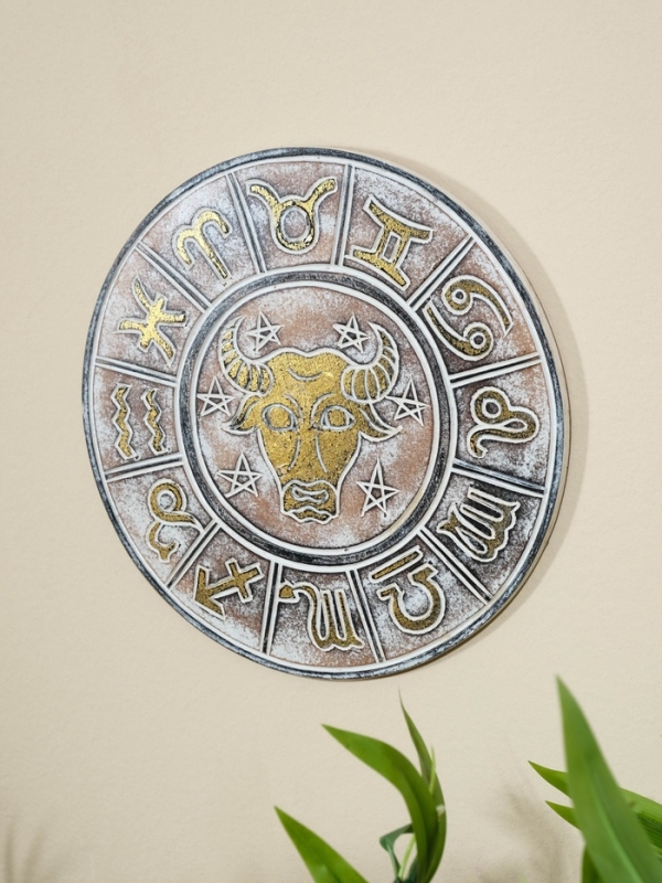 Панно резное МДФ "Телец", 30х30х2 см