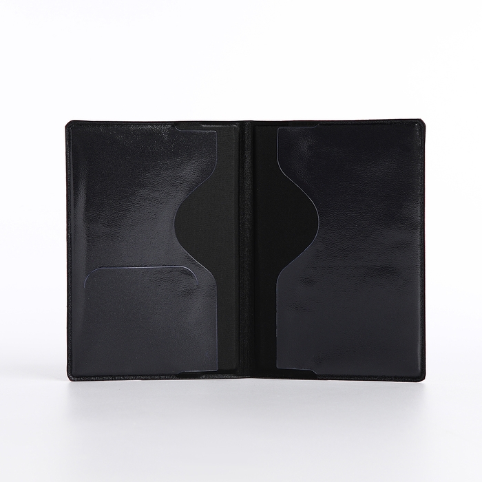 Обложка для паспорта, цвет серый Обложка для паспорта, цвет серый