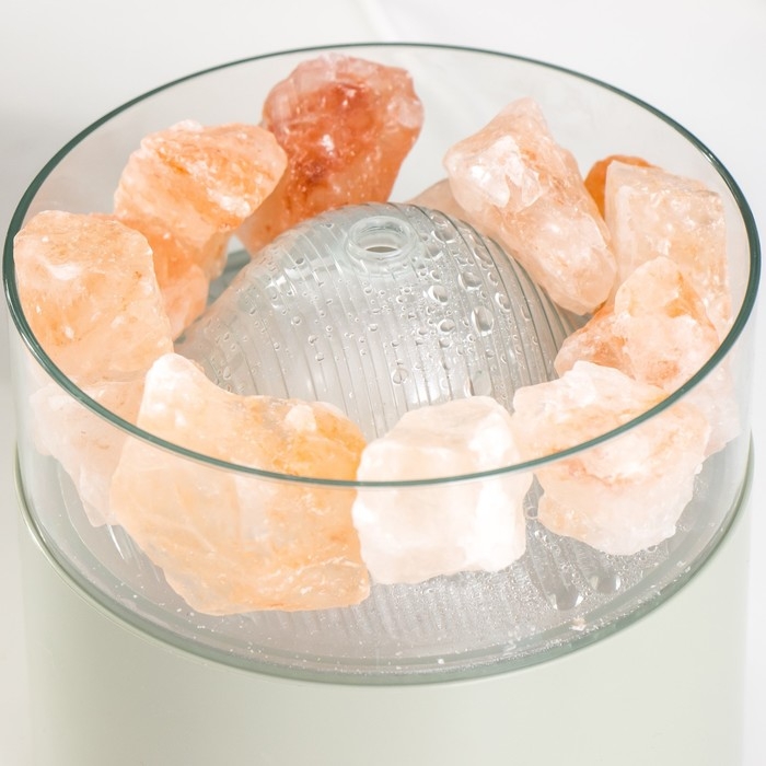 Ночник-увлажнитель Ночник-увлажнитель "Антер" LED 3Вт USB RGB белый 13х13х12 см RISALUX