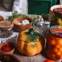 Горшок для запекания Борисовская керамика &laquo;Тыква&raquo;, 2.4 л, оранжевый