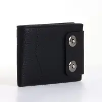 Портмоне мужское &laquo;Идрис&raquo;, на магнитах, чёрное