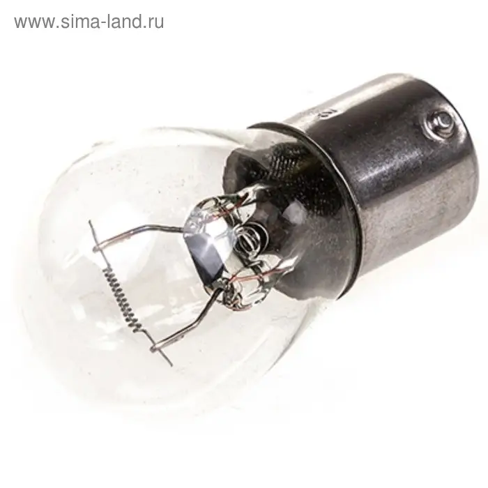 Лампа автомобильная Skyway Спутник P21W, 24 В, 21 Вт, BA15s, S09101060