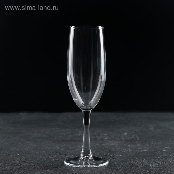 Бокал для шампанского стеклянный Classique, 250 мл Бокал для шампанского стеклянный Classique, 250 мл