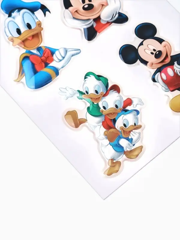 Объемные 3D стикеры на телефон &laquo;Мышки&raquo;, 4 шт, 3 &times; 3 см