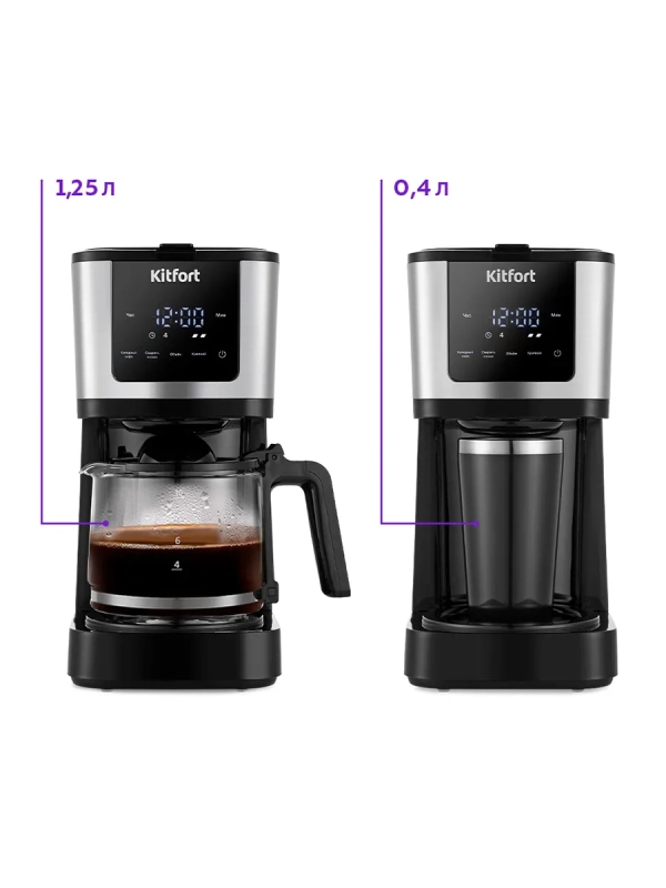 Кофеварка электрическая капельная КТ-7217 - 900 Вт