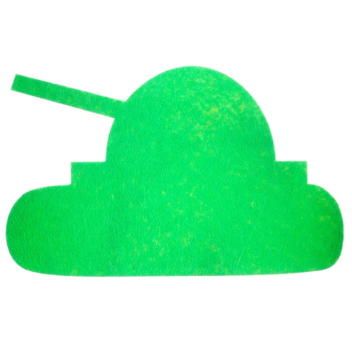 Набор для творчества. Открытки из фетра «Танк» Набор для творчества. Открытки из фетра «Танк»