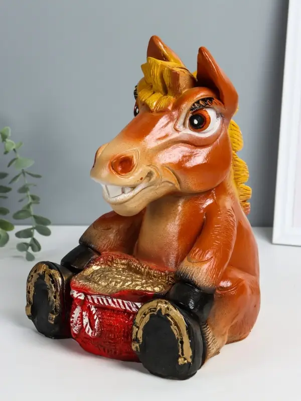 Копилка Копилка "Конь с мешком" 28х22х22 см