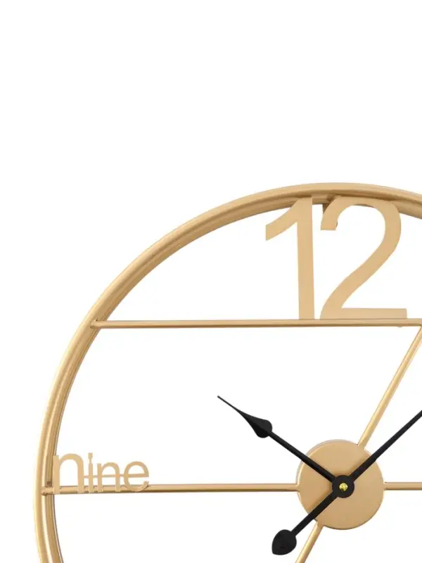 Часы настенные интерьерные &laquo;Ектон&raquo;, серия: Лофт, металл, бесшумные, плавный ход, d=59 см, от батарейки 1&times;АА