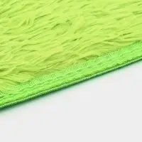 Коврики для ванной и туалета Доляна &laquo;Пушистик&raquo;, 2 шт.: 40&times;50 см, 50&times;80 см, цвет зелёный