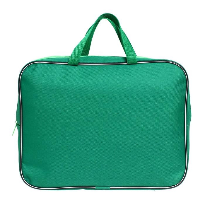 Папка с ручками текстильная А4, 350 х 270 х 70 мм, Calligrata Папка с ручками текстильная А4, 350 х 270 х 70 мм, Calligrata "Авокадо"