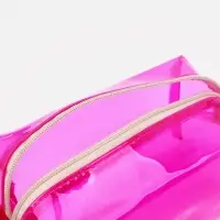 Косметичка на молнии, цвет малиновый Косметичка на молнии, цвет малиновый