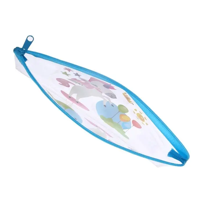 Пенал на молнии Пенал на молнии "Единорожки", МИКС