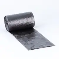 Мешки для мусора в рулоне 60 л, черные, ПНД, 9 мкм, 100 шт.