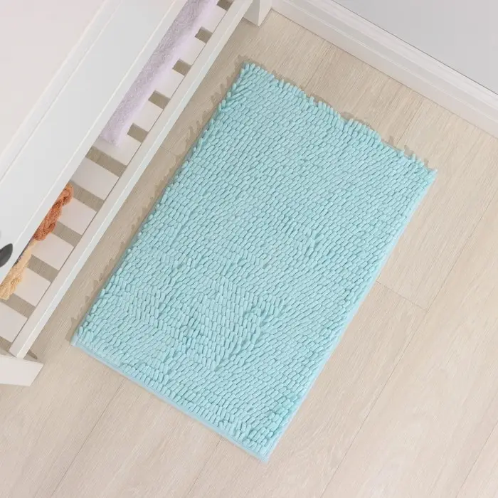 Коврик для дома Доляна &laquo;Букли длинные&raquo;, 40&times;60 см, голубой