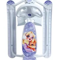 Снегокат растущий &laquo;Зимняя сказка&raquo; Snow Cat, со спинкой, белый