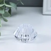 Светодиодная свеча LED - ночник RISALUX &laquo;В чаше&raquo;, от батареек 3&times;LR1130, прозрачный, 6&times;6&times;4 см