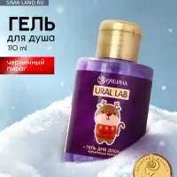 Гель для душа, аромат черничного пирога, 110 мл, URAL LAB