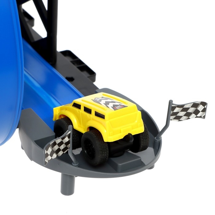 Автотрек «Гоночный трек», магнитная трасса, 3 уровня Автотрек «Гоночный трек», магнитная трасса, 3 уровня