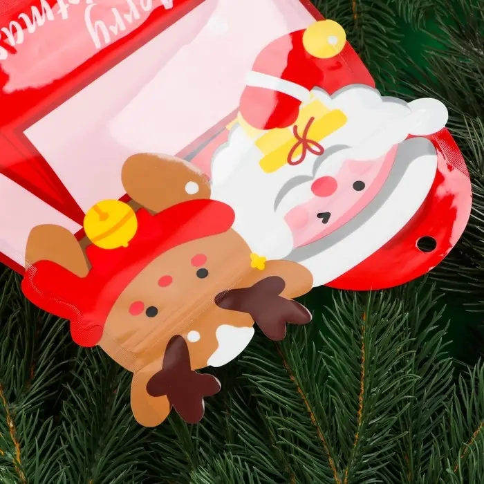 Пакет подарочный, «Коробка с подарками», с zip - lock застежкой, 20×22+7 см Пакет подарочный, «Коробка с подарками», с zip - lock застежкой, 20×22+7 см