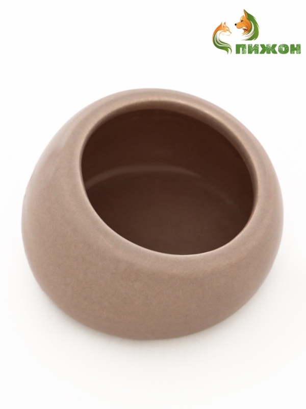 Миска керамическая для грызунов со скошенным краем 30 мл 5,7 х 5,7 х 3,5 см, серая Миска керамическая для грызунов со скошенным краем 30 мл 5,7 х 5,7 х 3,5 см, серая