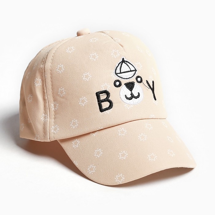 Кепка детская MINAKU Кепка детская MINAKU "Boy" беж, р-р 48-50