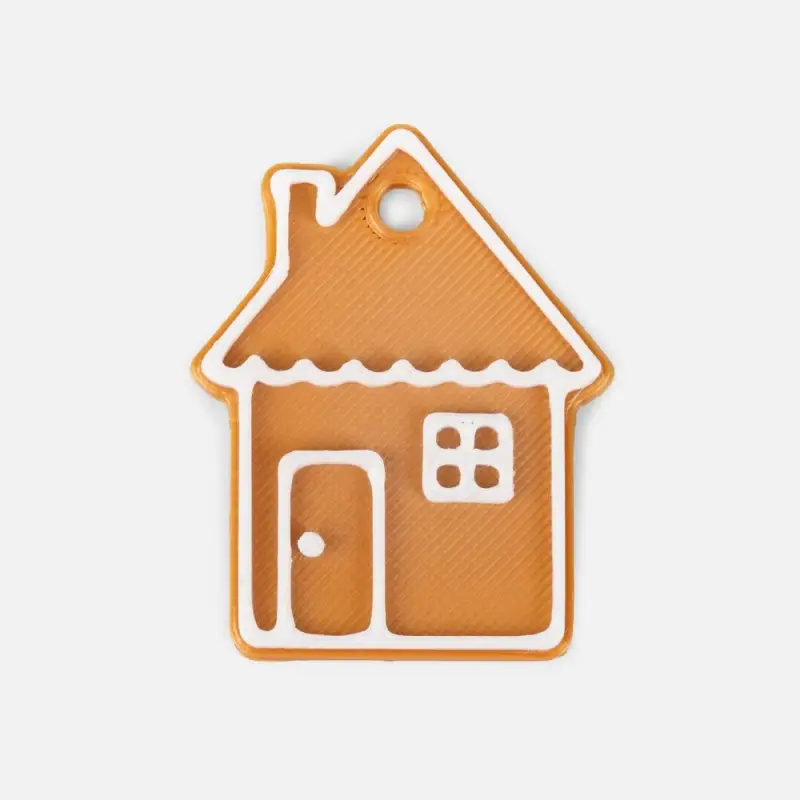 Мини-подвеска «Пряник», домик