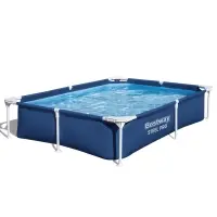 Бассейн каркасный Bestway Steel Pro 56401, 221&times;150&times;43 см, прямоугольный