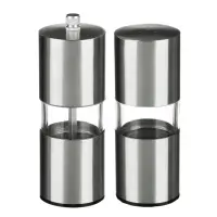 VETTA Набор для специй 2пр. мельница 14см + солонка 13см, акрил, P3 5305SP