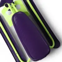 Снегокат, лимонный, фиолетовый, ТСП/ЛФ Nika Kids