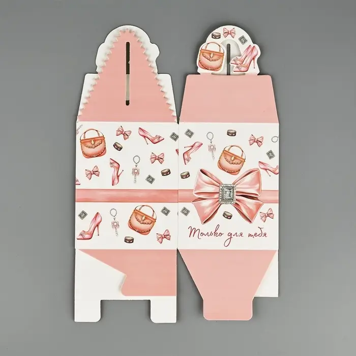 Коробка сборная «Женские радости» 9 х 11 х 9 см