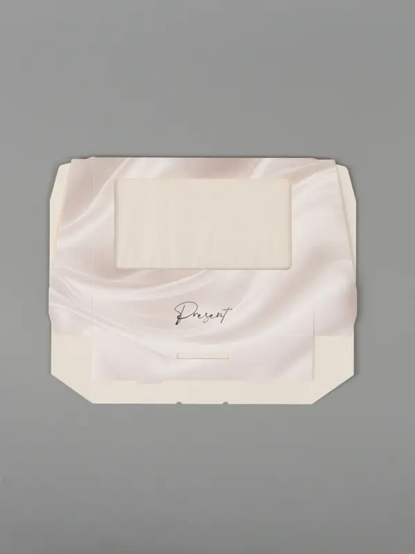 Коробка подарочная с окном &laquo;Лепестки&raquo;, 20&times;12&times;4 см, самосборная