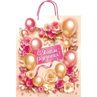 Пакет подарочный(L) С Днём рождения!, 10000520