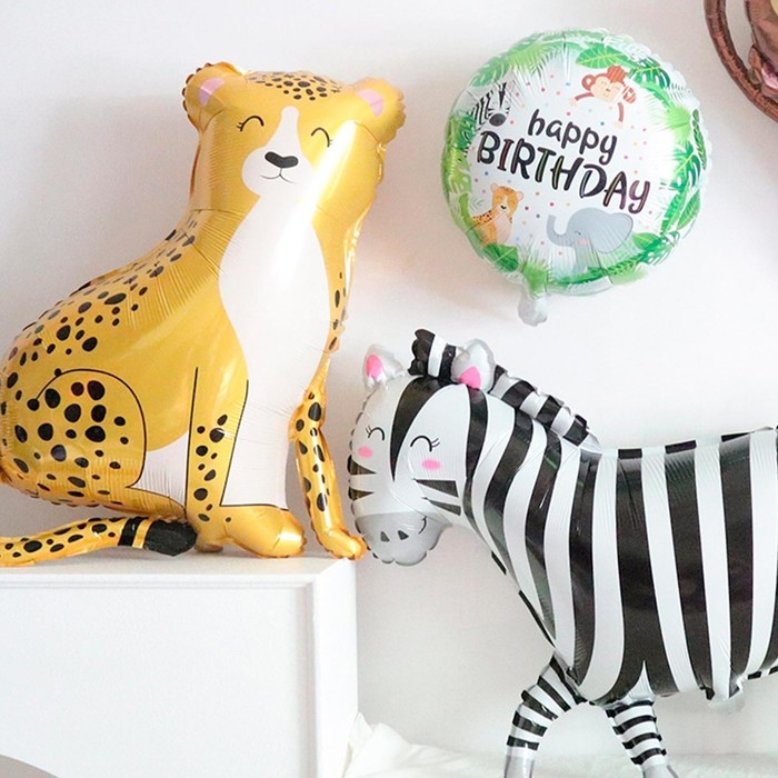 Шар фольгированный 25 Шар фольгированный 25" «Леопард»