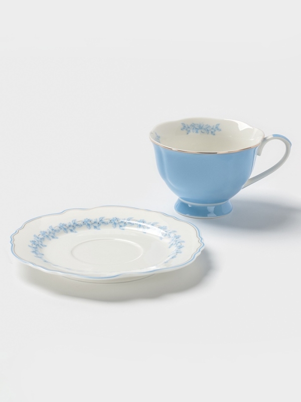 Чайная пара 220 мл WY ""Royal blue"