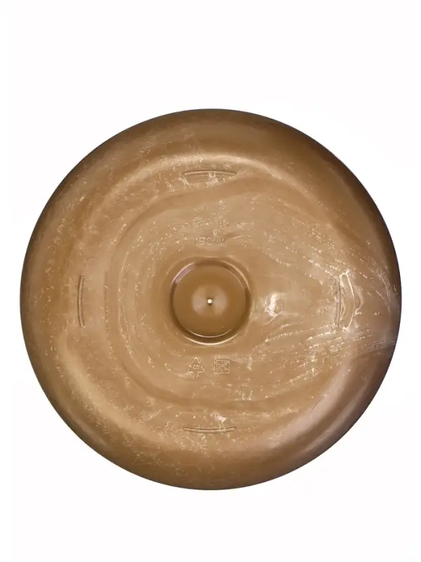 Кашпо со вставкой 1,9 л d18 см h16,5 см МИКРИТ бежевый слайн