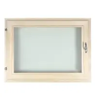 Окно, 60×80см, однокамерный стеклопакет, осина Окно, 60×80см, однокамерный стеклопакет, осина