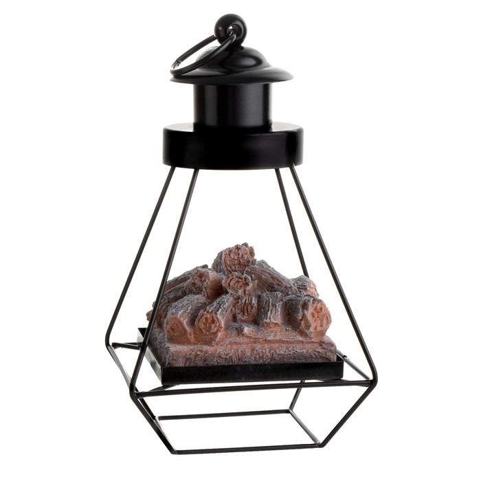 Ночник 49283/1 LED батарейки 3хАА черный 13х13х30 см