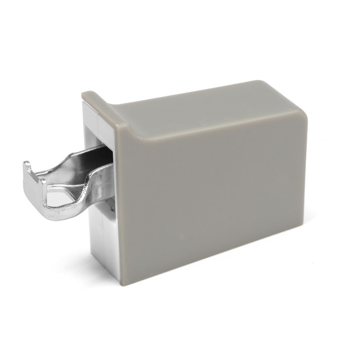 Навес мебельный для  кухон. шкафов “P02“, цвет серый, нагр.100 кг. на пару, набор 2 шт Навес мебельный для  кухон. шкафов “P02“, цвет серый, нагр.100 кг. на пару, набор 2 шт