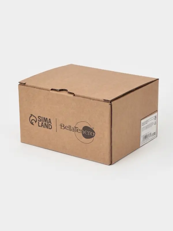 Набор для специй BellaTenero, 5 предметов: солонка 50 мл, перечница 50 мл, сахарница 200 мл с ложкой, на подставке, фарфор, белый