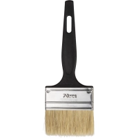 Кисть флейцевая Стандарт, 70x6, натур.щетина, пласт.ручка//Сибртех(82506)