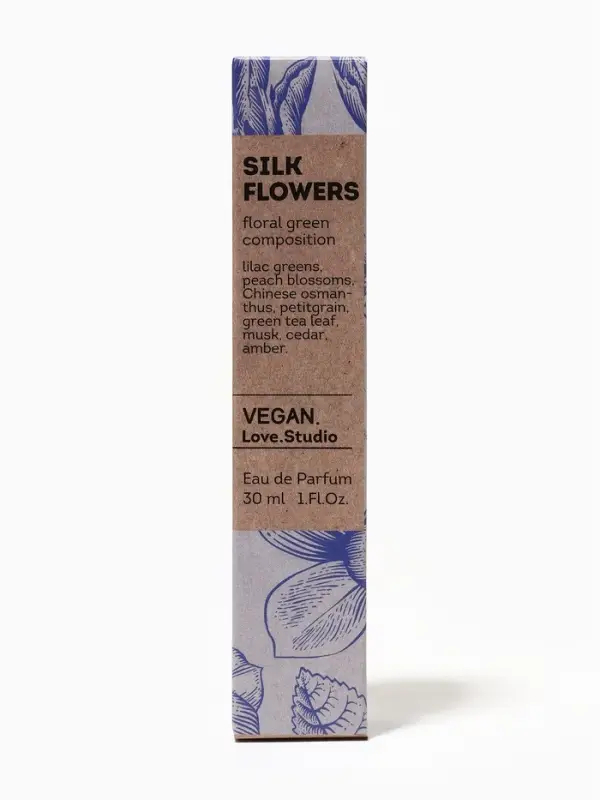 Парфюмерная вода женская Vegan Love Studio Silk Flowers, 30 мл