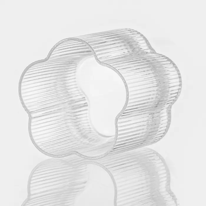 Стакан &laquo;Флер&raquo;, 260 мл, 7&times;8 см, стекло, прозрачный