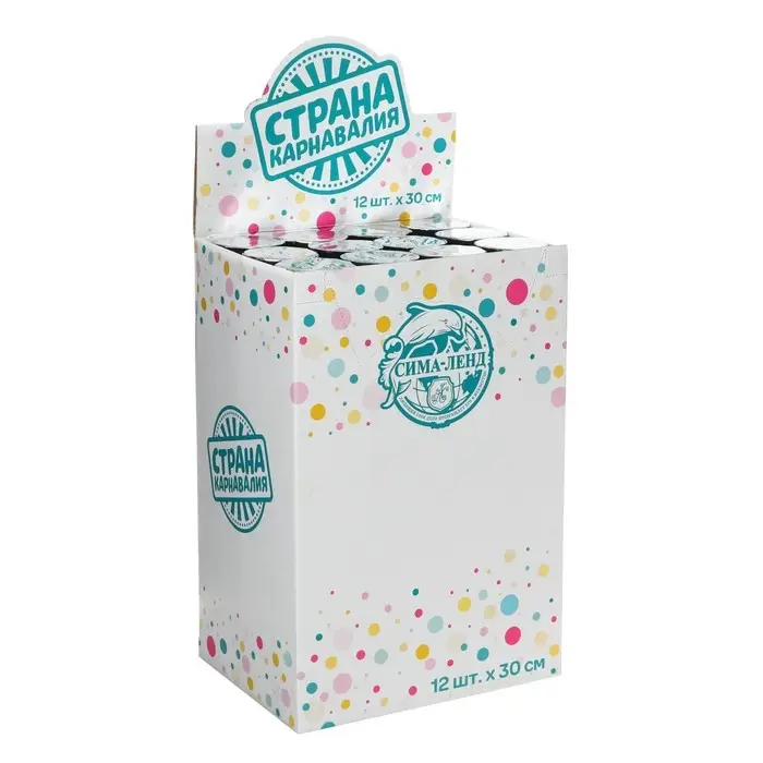 Хлопушка пневматическая &laquo;Денежная&raquo;, фольга, серпантин, вложения, 30 см