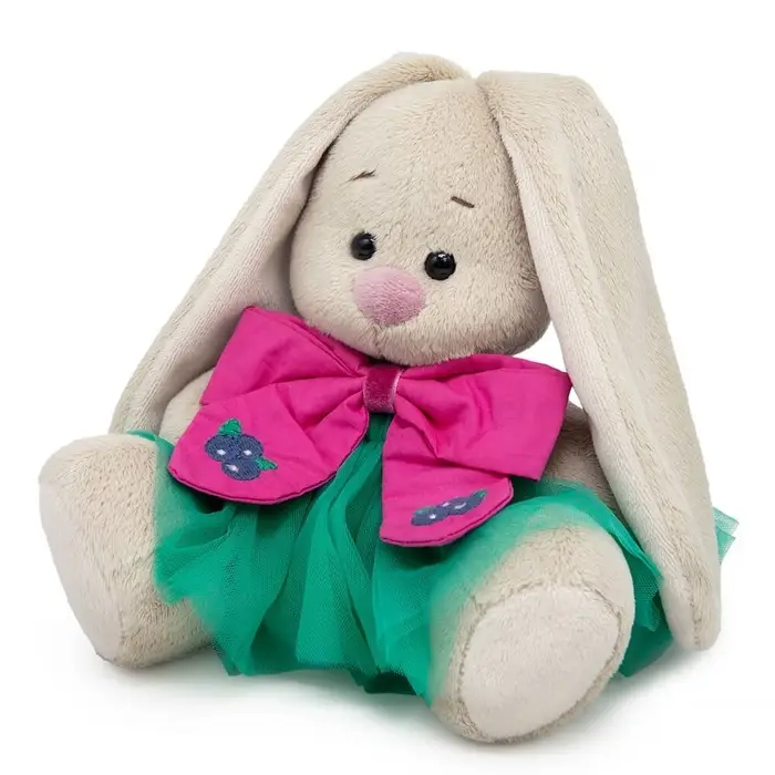 Мягкая игрушка "Зайка Ми в пышной юбке и с бантом", 15 см SidX-642