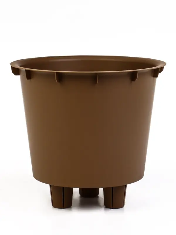 Кашпо со вставкой 7,8 л d28 см h25,5 см МИКРИТ бежевый слайн