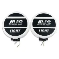 Противотуманные фары галогенные (H3) AVS PF-317H (12V 55 W d-156 мм.пластик с крышкой) 2шт.